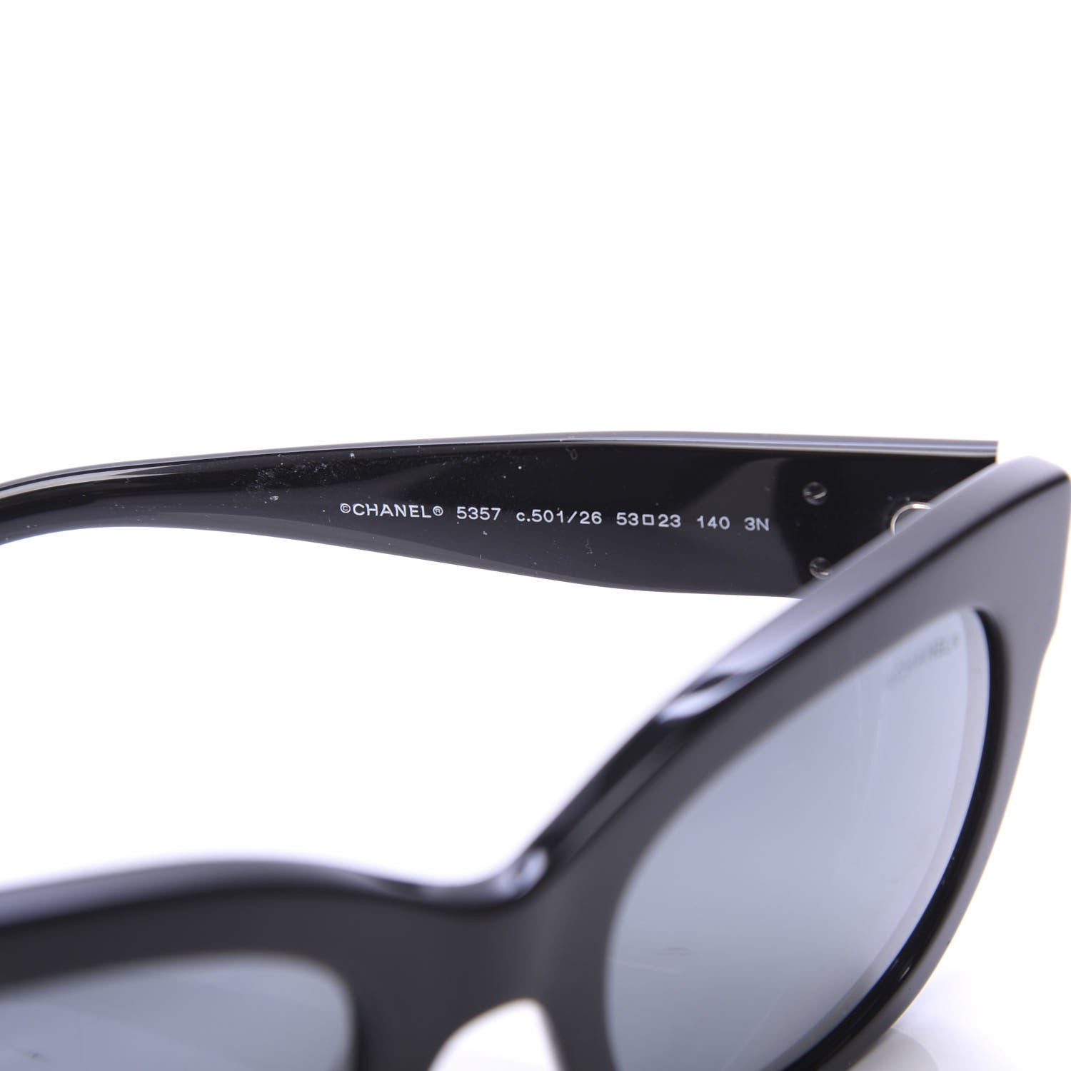 Chanel CC Sunglasses 5357 Black 5 of 8