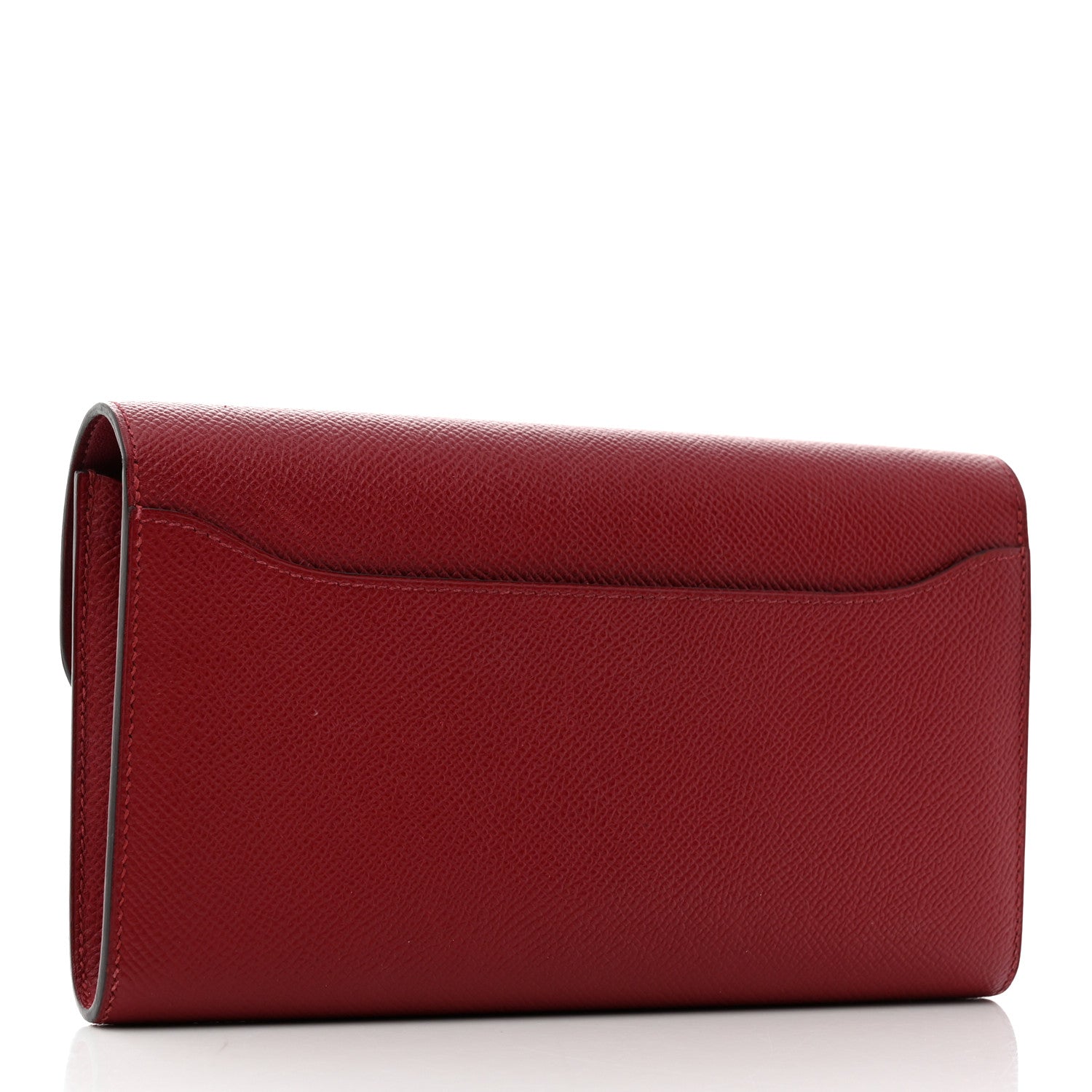Hermes Epsom Constance Long Wallet Rouge Grenat 3 of 7