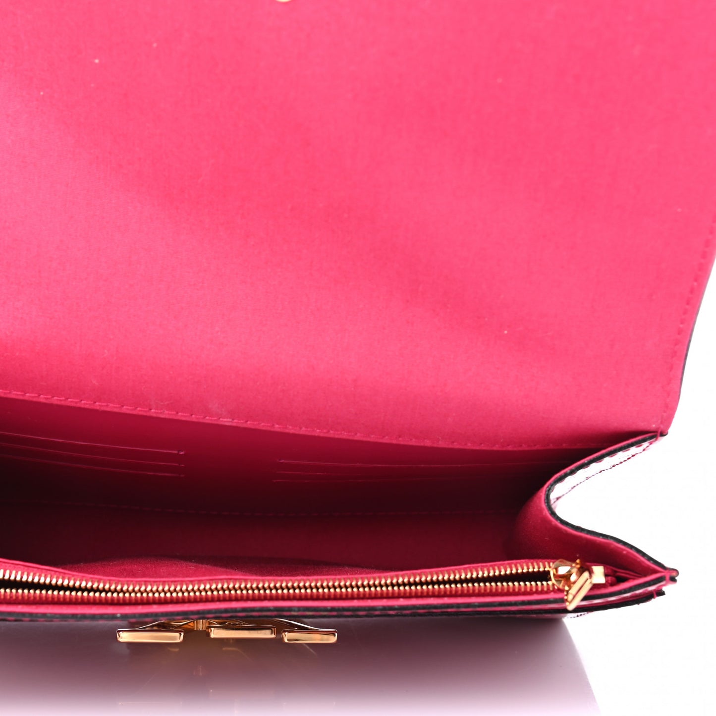 Patent Neo Sobe Louise Evening Clutch Rose Indien