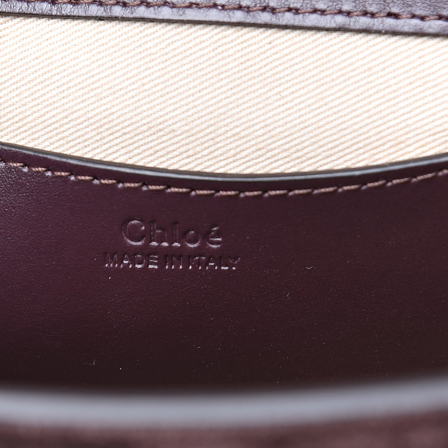 Calfskin Large Tess Bag Black Raisin