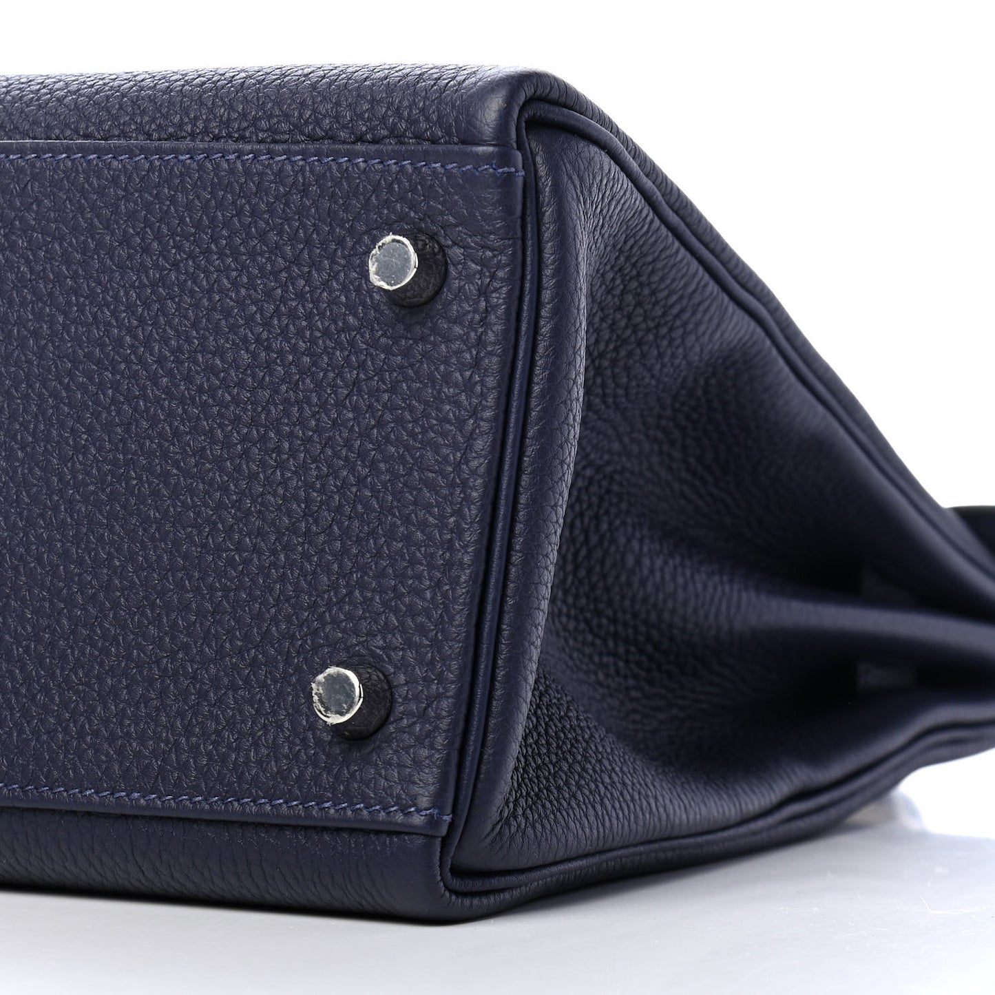 Togo Matte Alligator Kelly Retourne Touch 28 Bleu Nuit