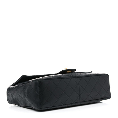 Chanel Lambskin Quilted Medium Single Flap Black 4 of 24