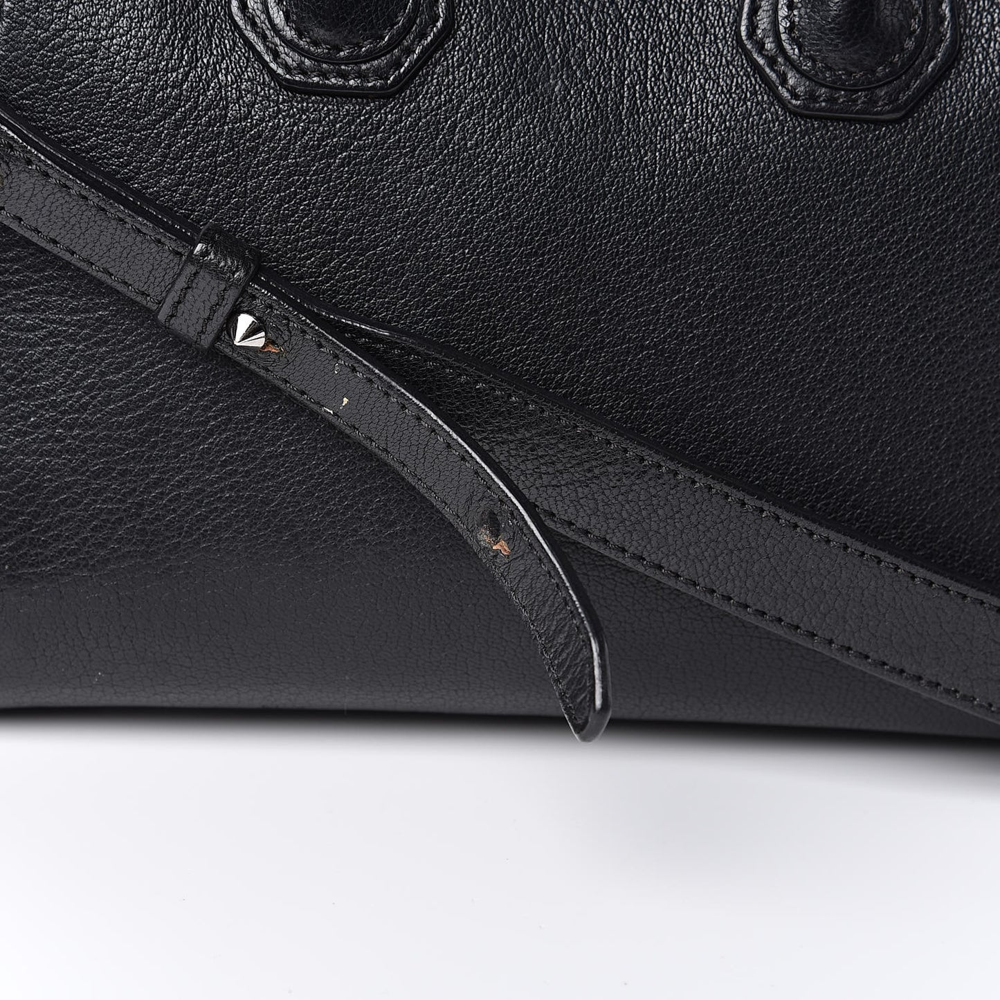 Sugar Goatskin Mini Antigona Black