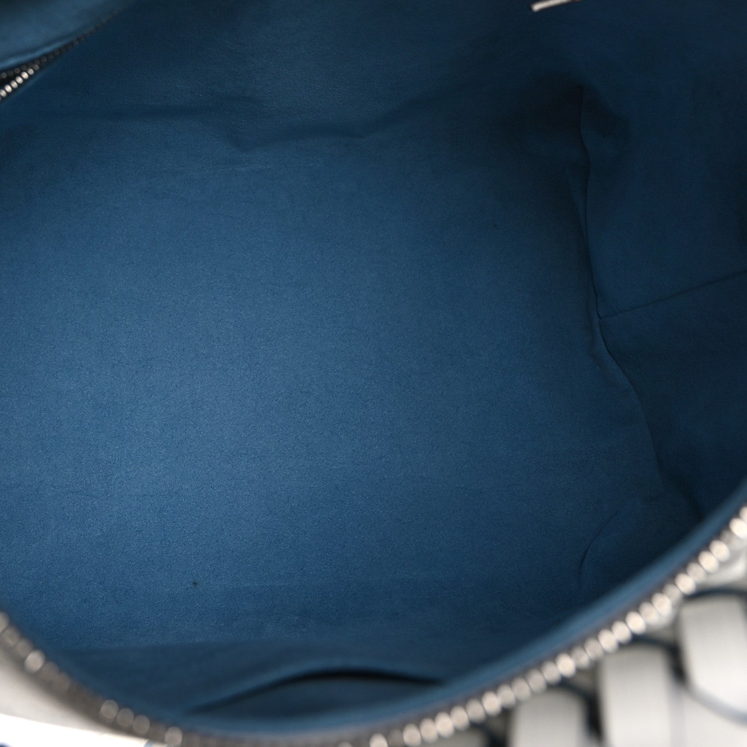 Louis Vuitton Mahina Beaubourg Hobo MM Snow Orage Blue 5 of 8