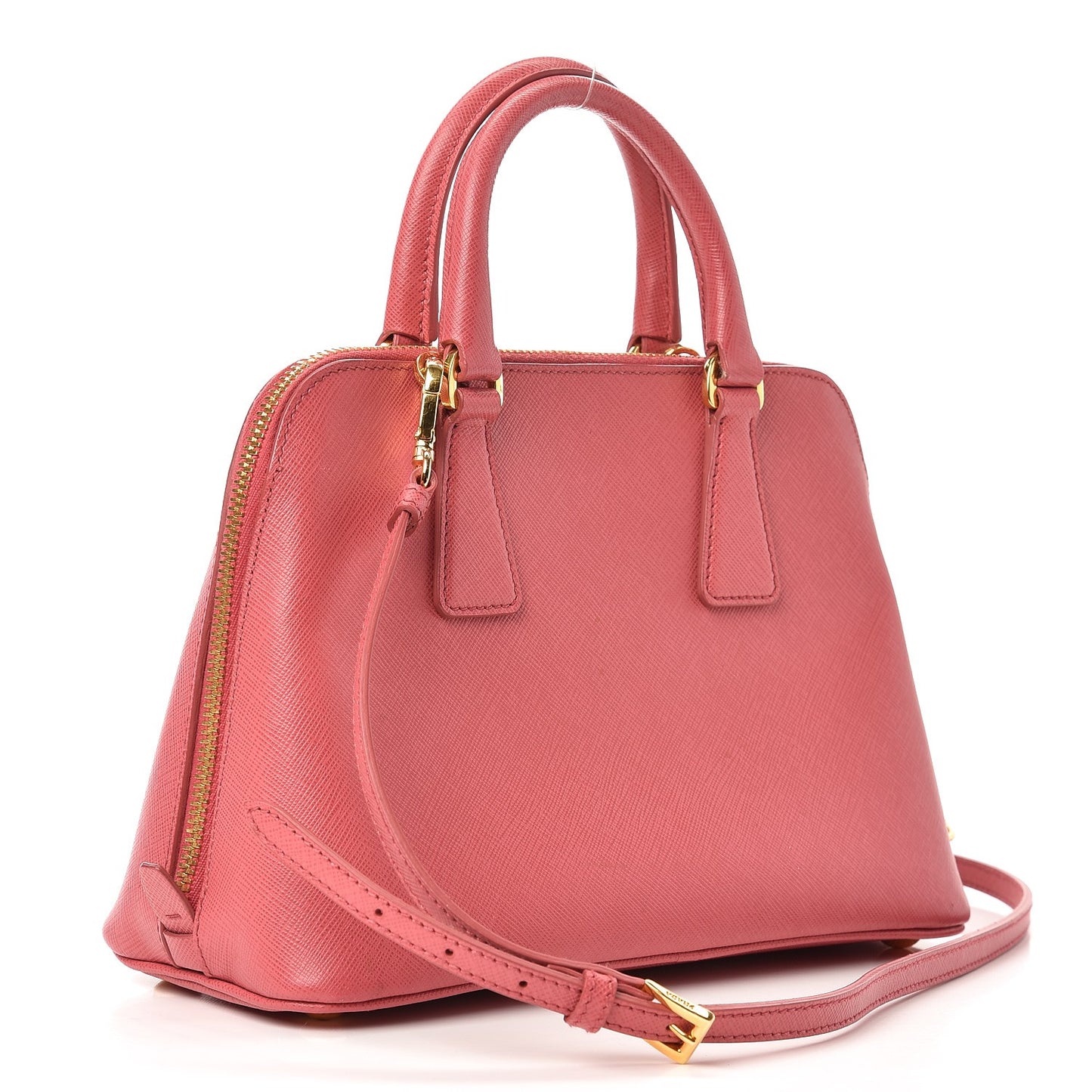 Saffiano Lux Small Promenade Tote Peonia