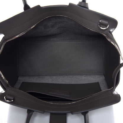 Saint Laurent Calfskin Crocodile Embossed Baby Monogram Downtown Cabas Earth 5 of 6