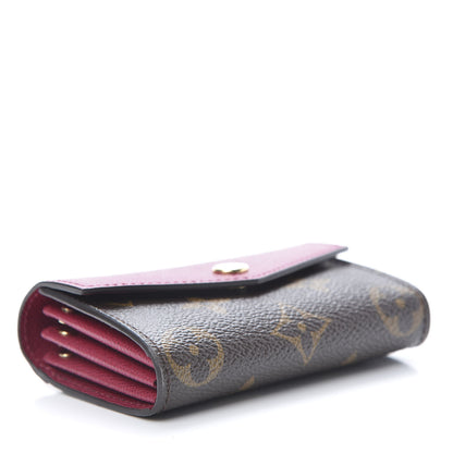 Louis Vuitton Monogram Sarah Multicartes Fuchsia 4 of 7