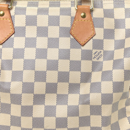 Louis Vuitton Damier Azur Speedy 30 7 of 20