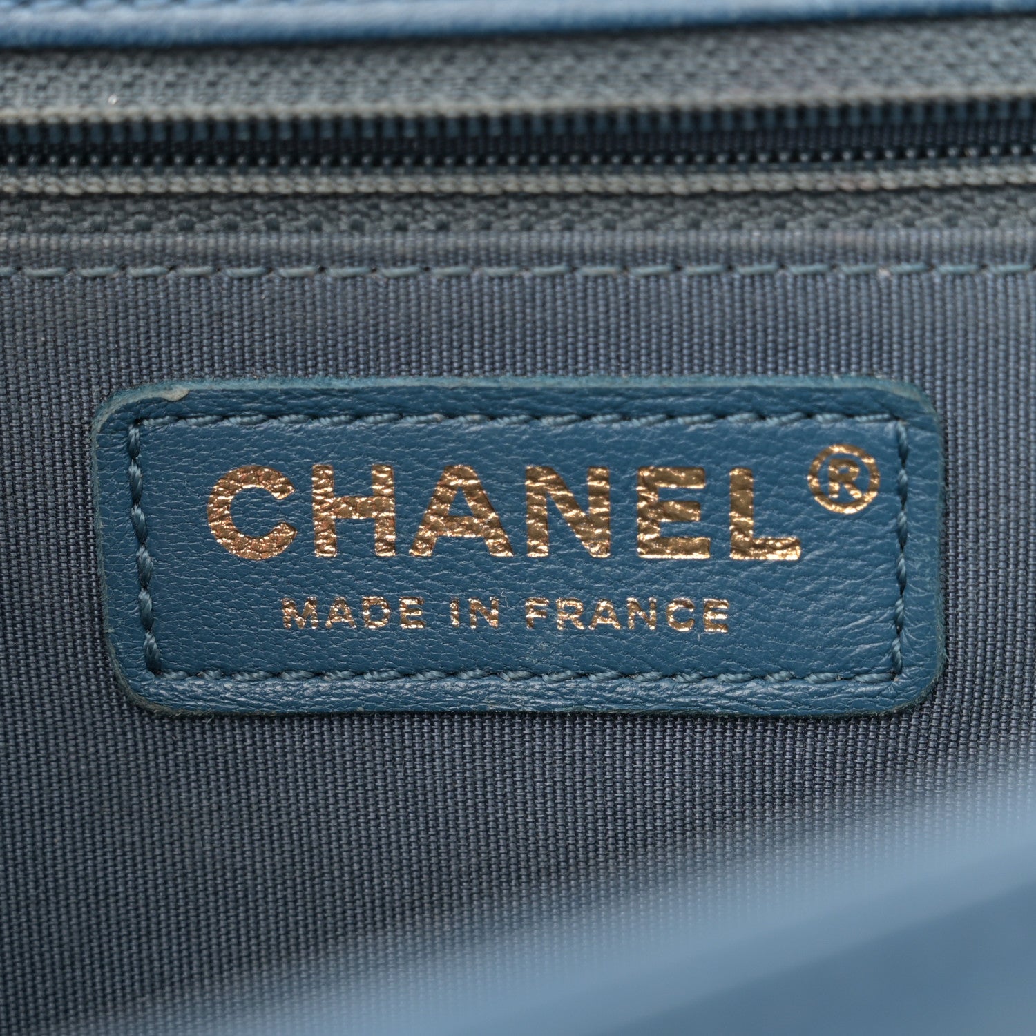 Chanel Lambskin Quilted New Medium Boy Flap Dark Blue 6 of 15