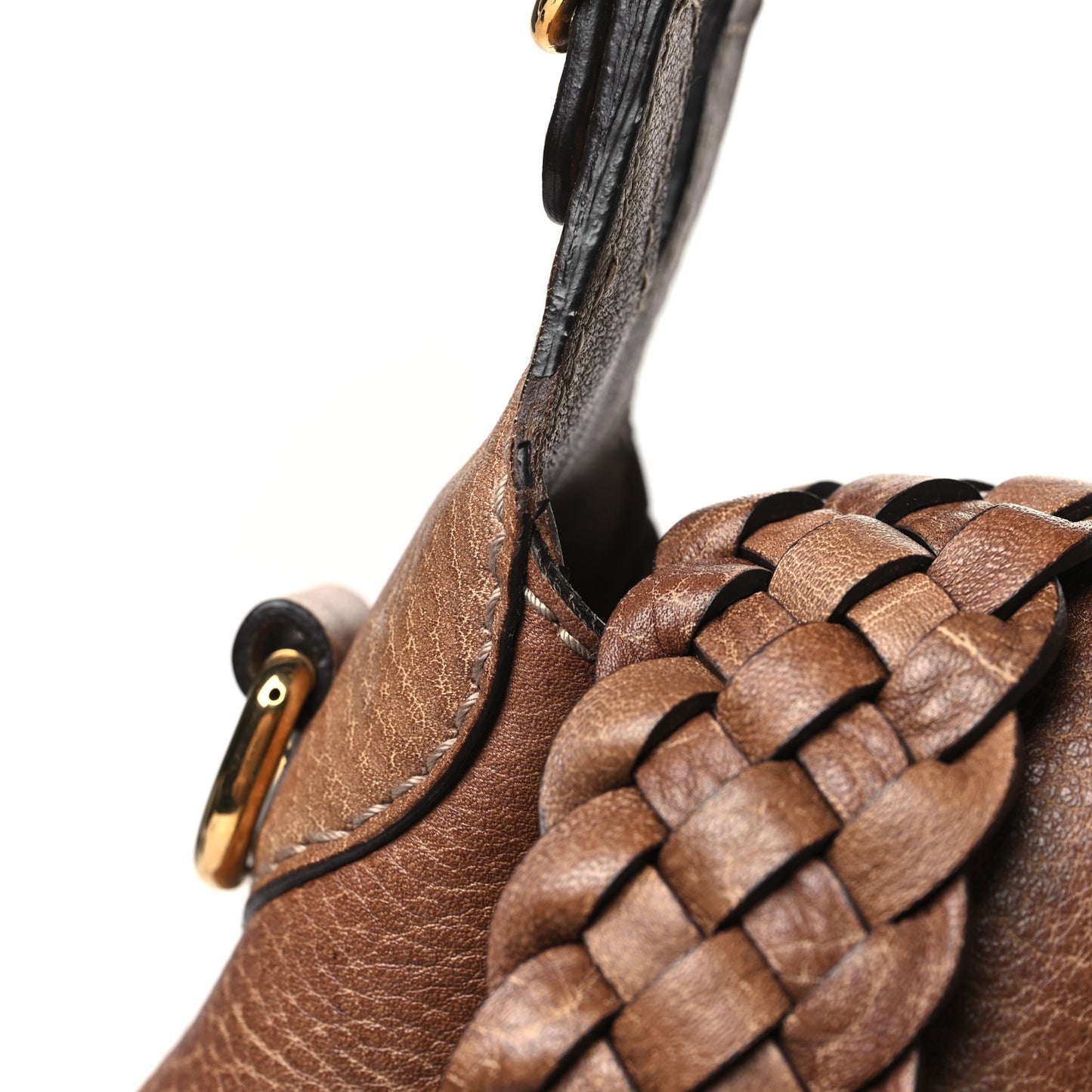 Libeccio Large New Pelham Shoulder Bag Brown
