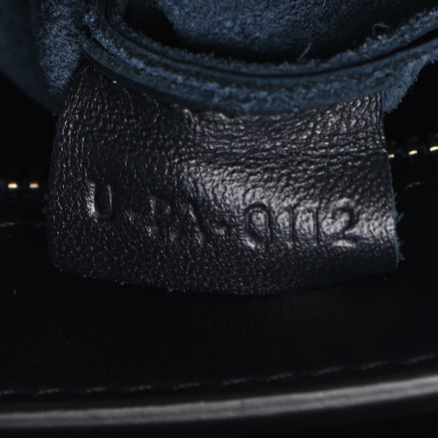 Lambskin Horizontal Cabas Dark Navy
