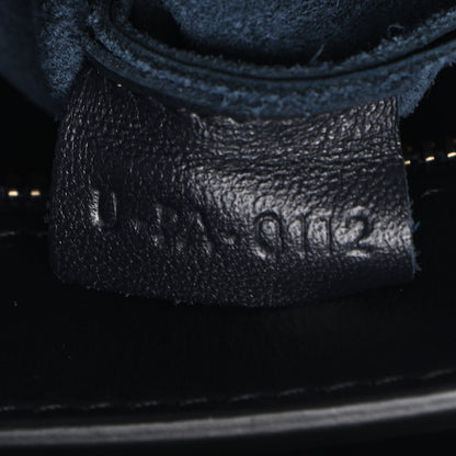 Celine Lambskin Horizontal Cabas Dark Navy 7 of 10