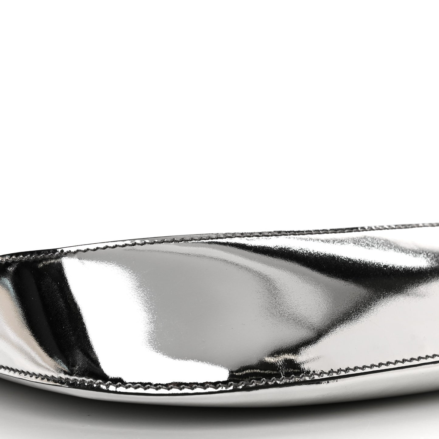 Spazzolato Cleo Shoulder Bag Argento