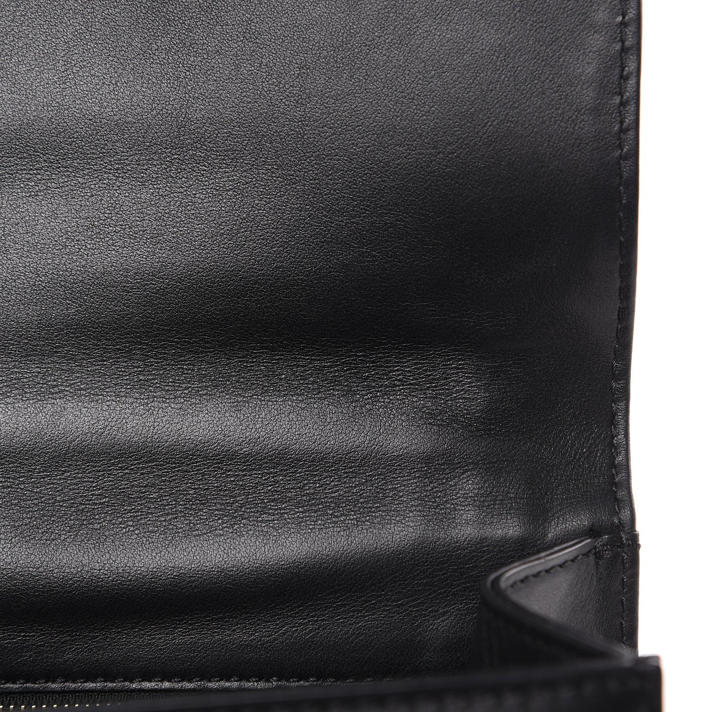 Vitello Medium Glam Lock Rockstud Flap Black