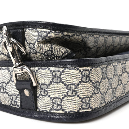 Gucci GG Supreme Monogram Web Savoy Garment Bag Beige Blue 8 of 9