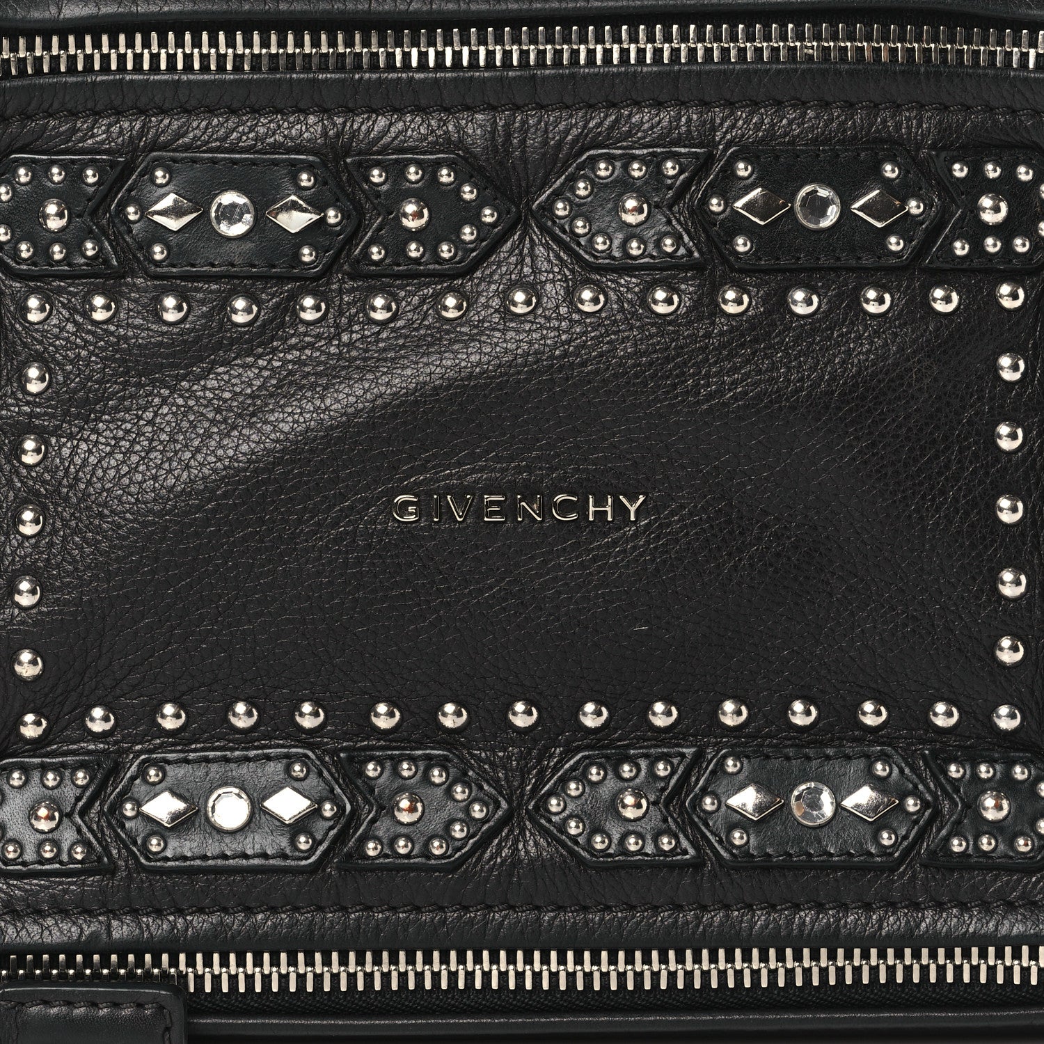 Givenchy Calfskin Studded Medium Pandora Black 8 of 11