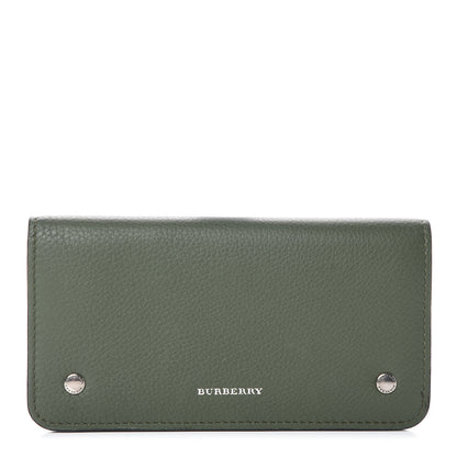 Burberry Calfskin Phone Wallet Sage Green 1 of 9
