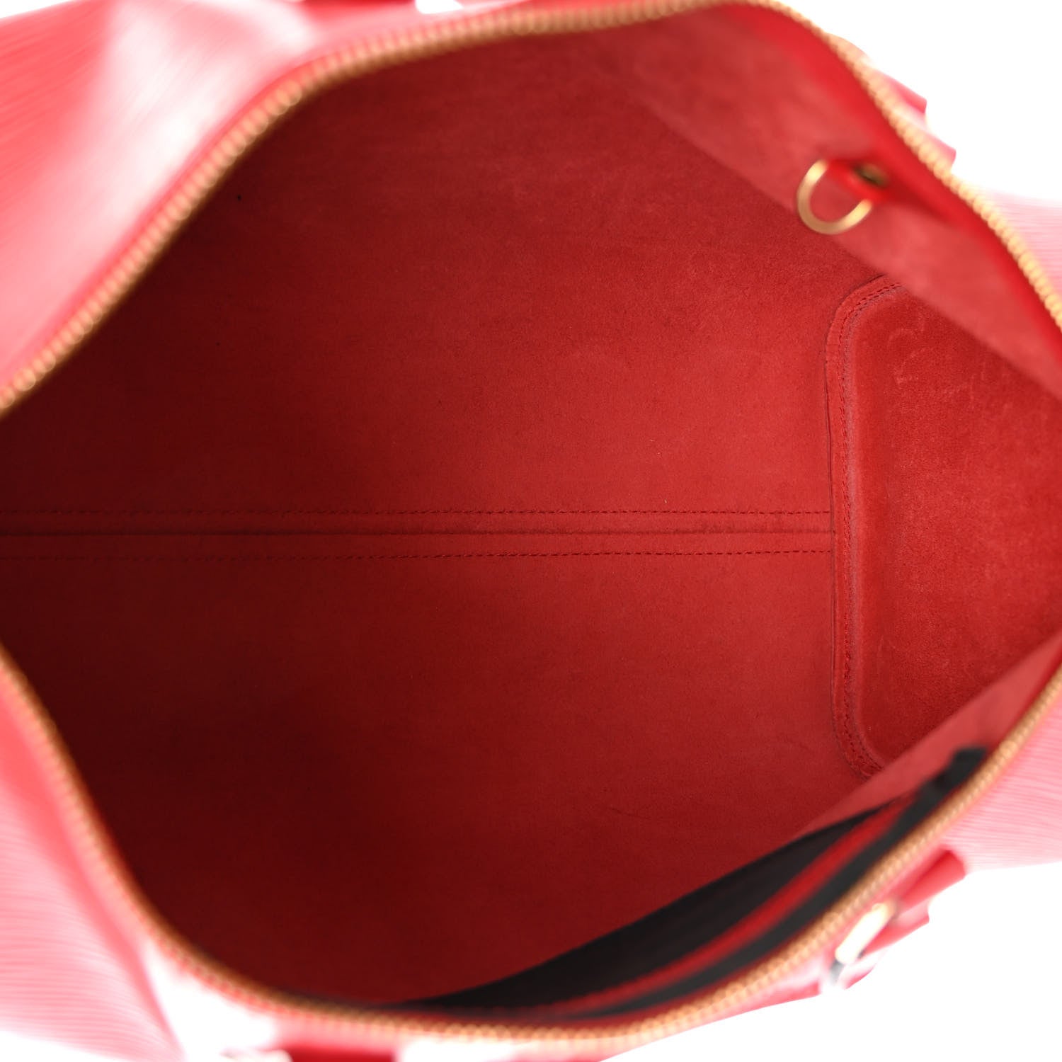 Louis Vuitton Epi Speedy 35 Castillan Red 5 of 9