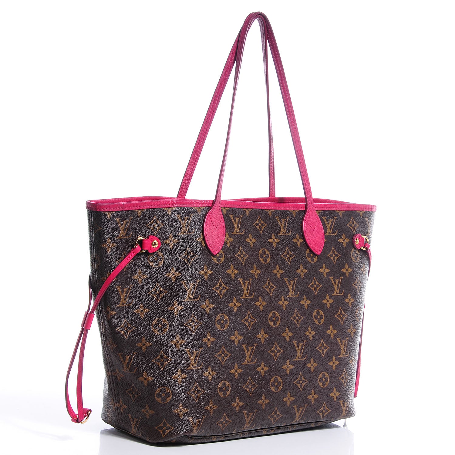 Louis Vuitton Monogram Articles de Voyage Ikat Neverfull MM Rose Indien 3 of 7