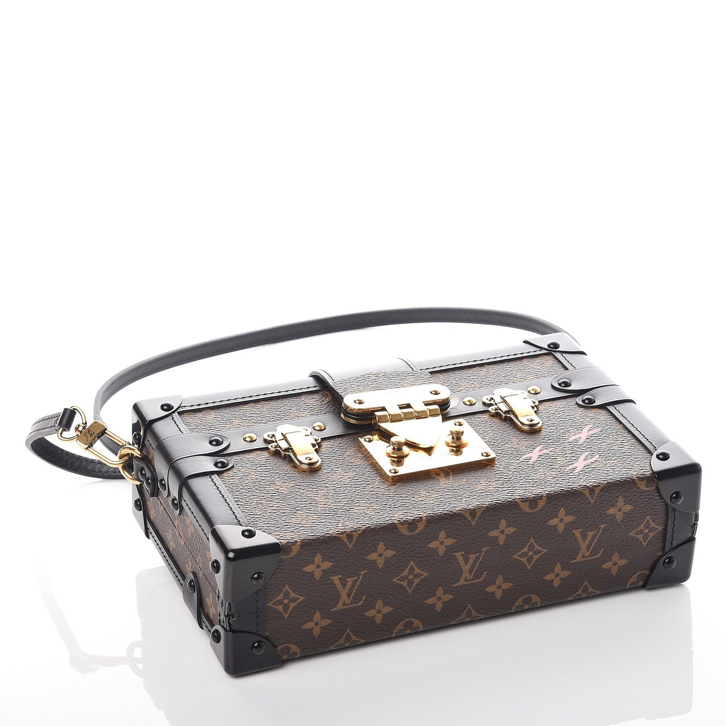 Monogram Petite Malle Black