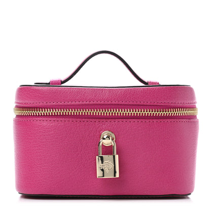 Mulberry Glossy Goatskin Jewelry Case Mulberry Pink 1 of 4