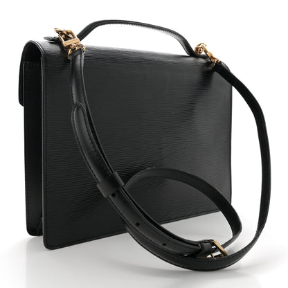 Louis Vuitton Epi Monceau Black 3 of 16