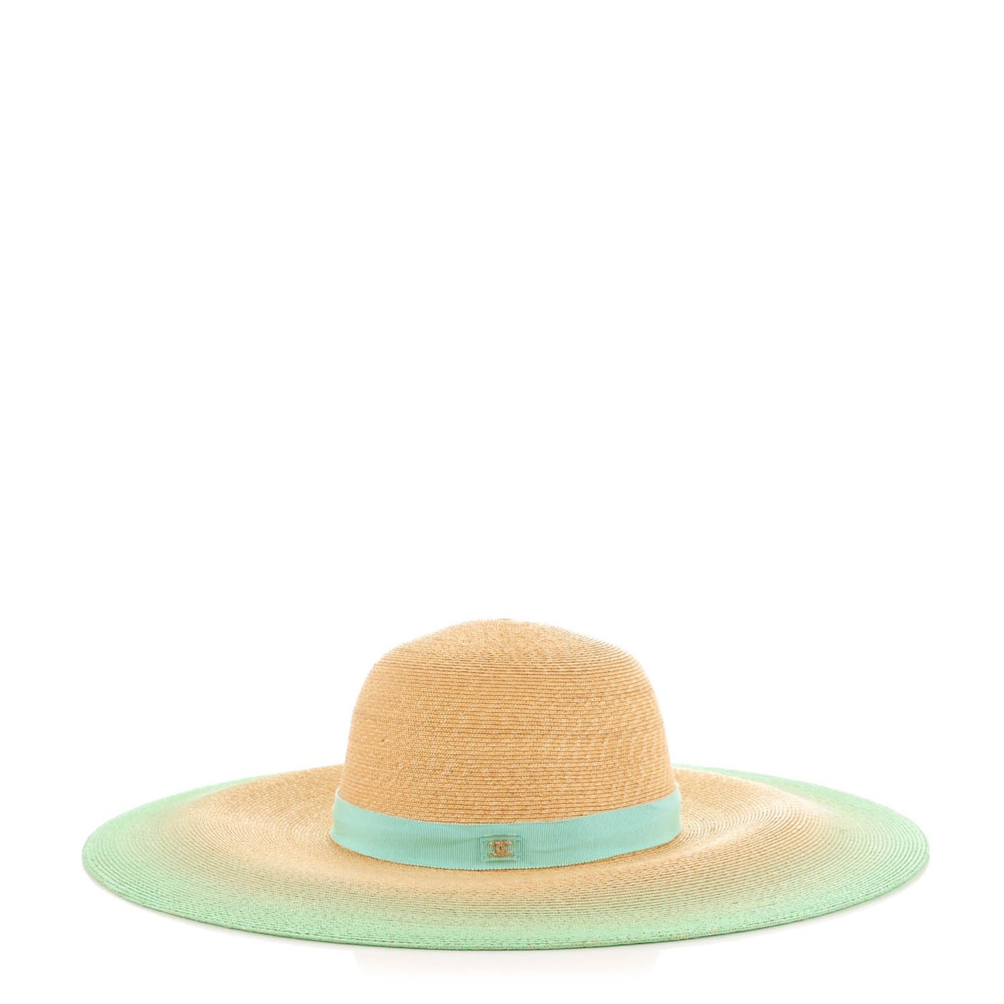 Straw CC Floppy Hat M Beige
