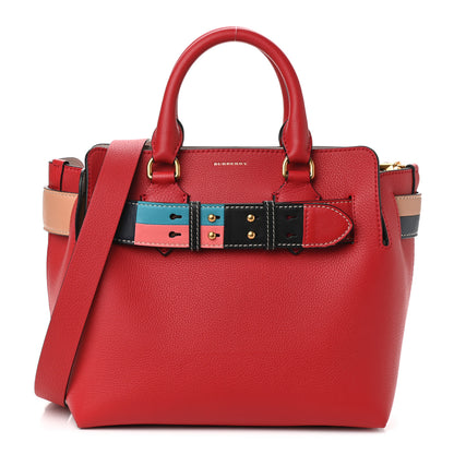 Burberry Soft Grain Calfskin Small Belt Bag Bright Military Red 1 of 10
