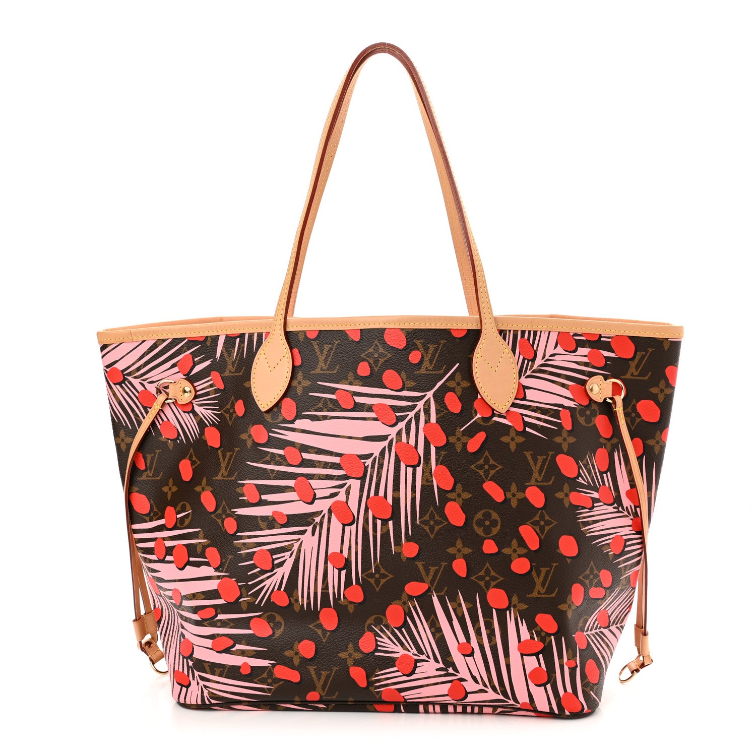 Louis Vuitton Monogram Jungle Dots Neo Neverfull MM Sugar Pink Poppy 1 of 11