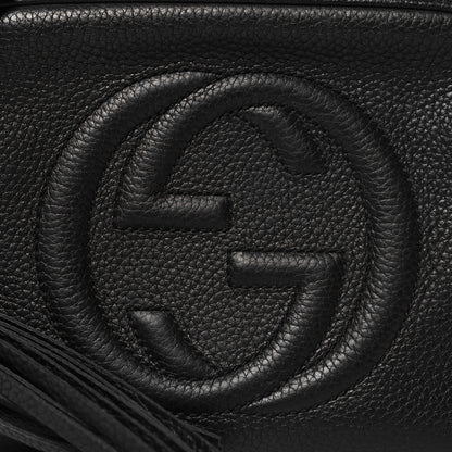 Gucci Pebbled Calfskin Small Soho Disco Bag Black 8 of 11