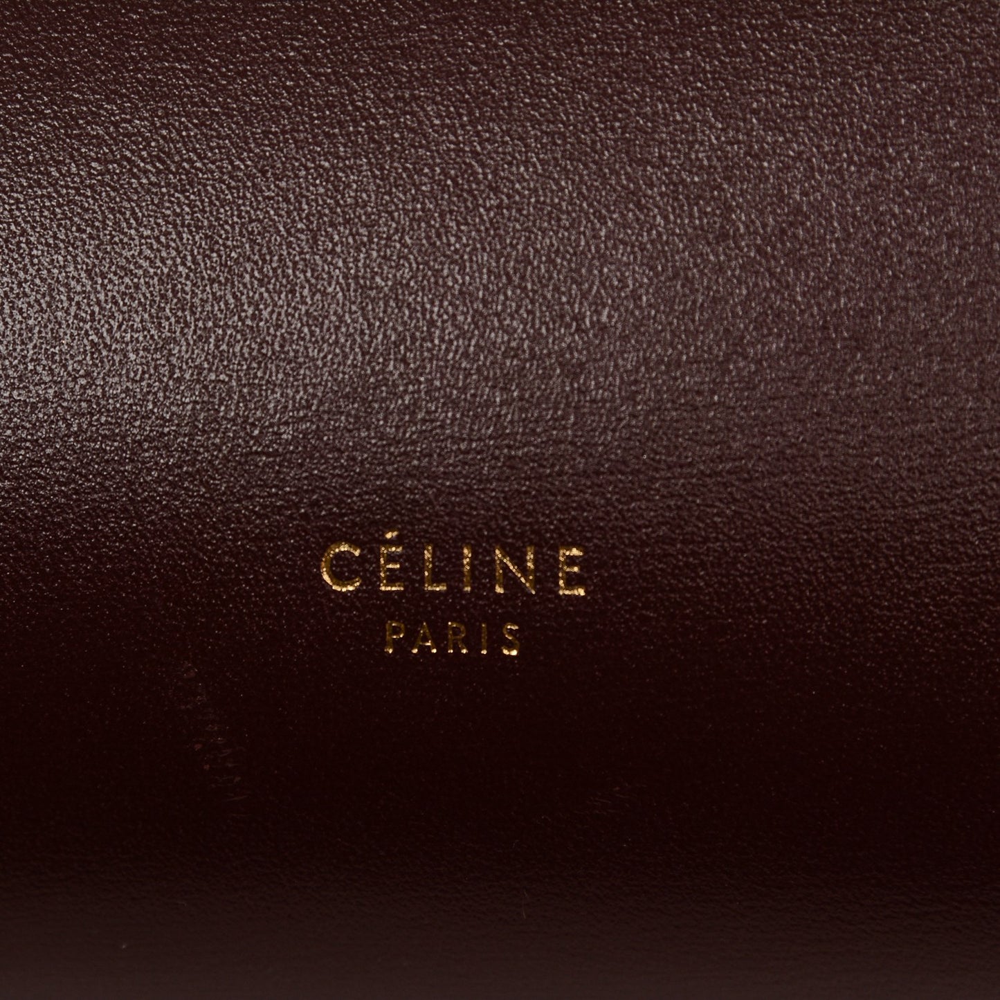 Natural Calfskin Mini Belt Bag Burgundy