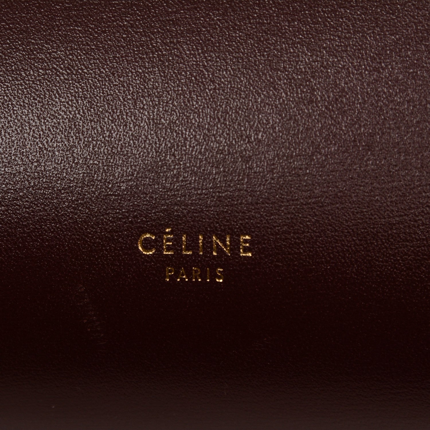 Celine Natural Calfskin Mini Belt Bag Burgundy 7 of 7