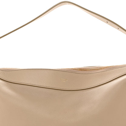 Celine Supple Calfskin Medium Romy Shoulder Bag Safari 5 of 10