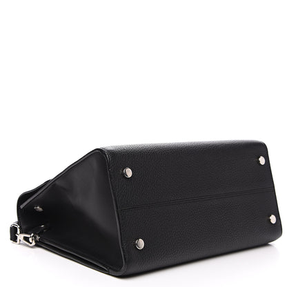 Christian Dior Grained Calfskin Medium Diorever Flap Black 3 of 12