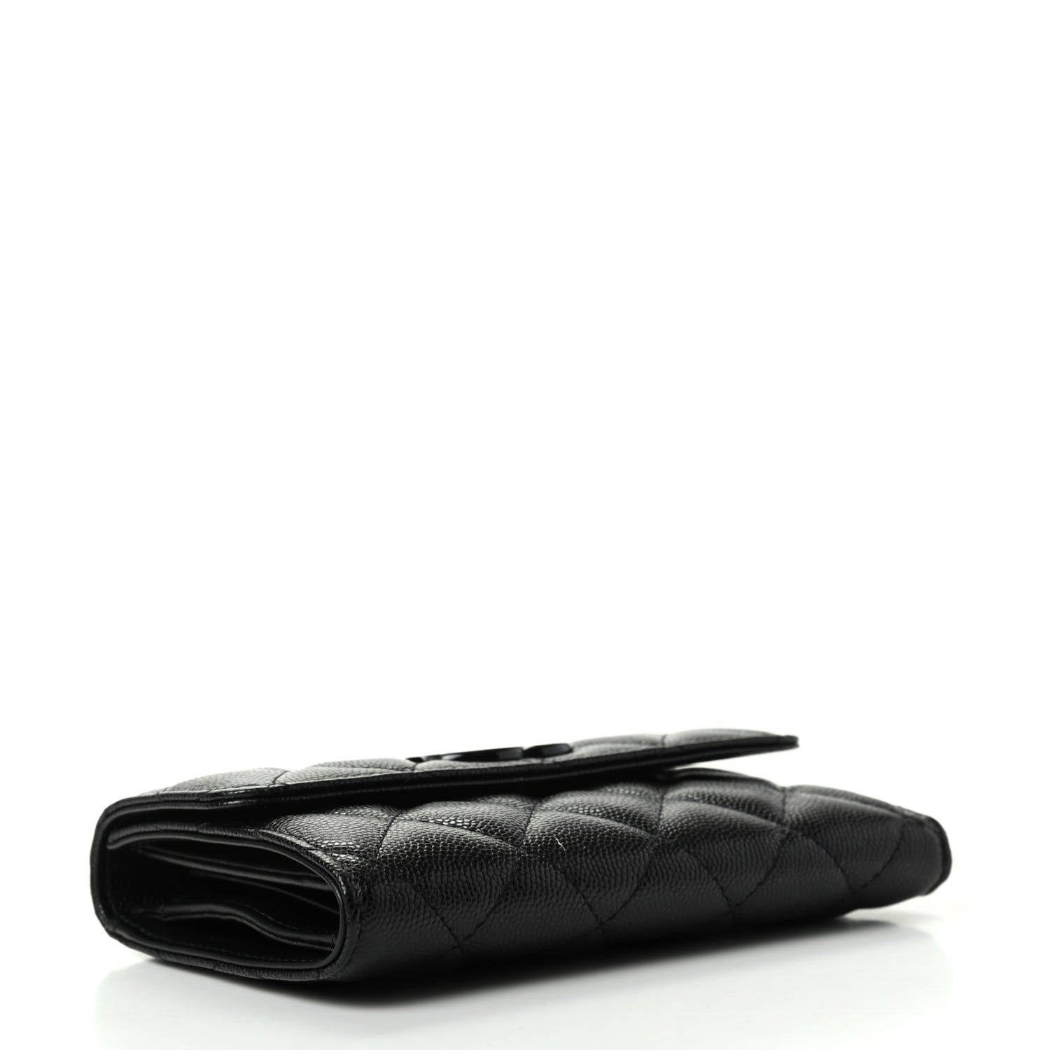 Chanel Caviar Quilted My Everything Flap Wallet Black 4 of 8