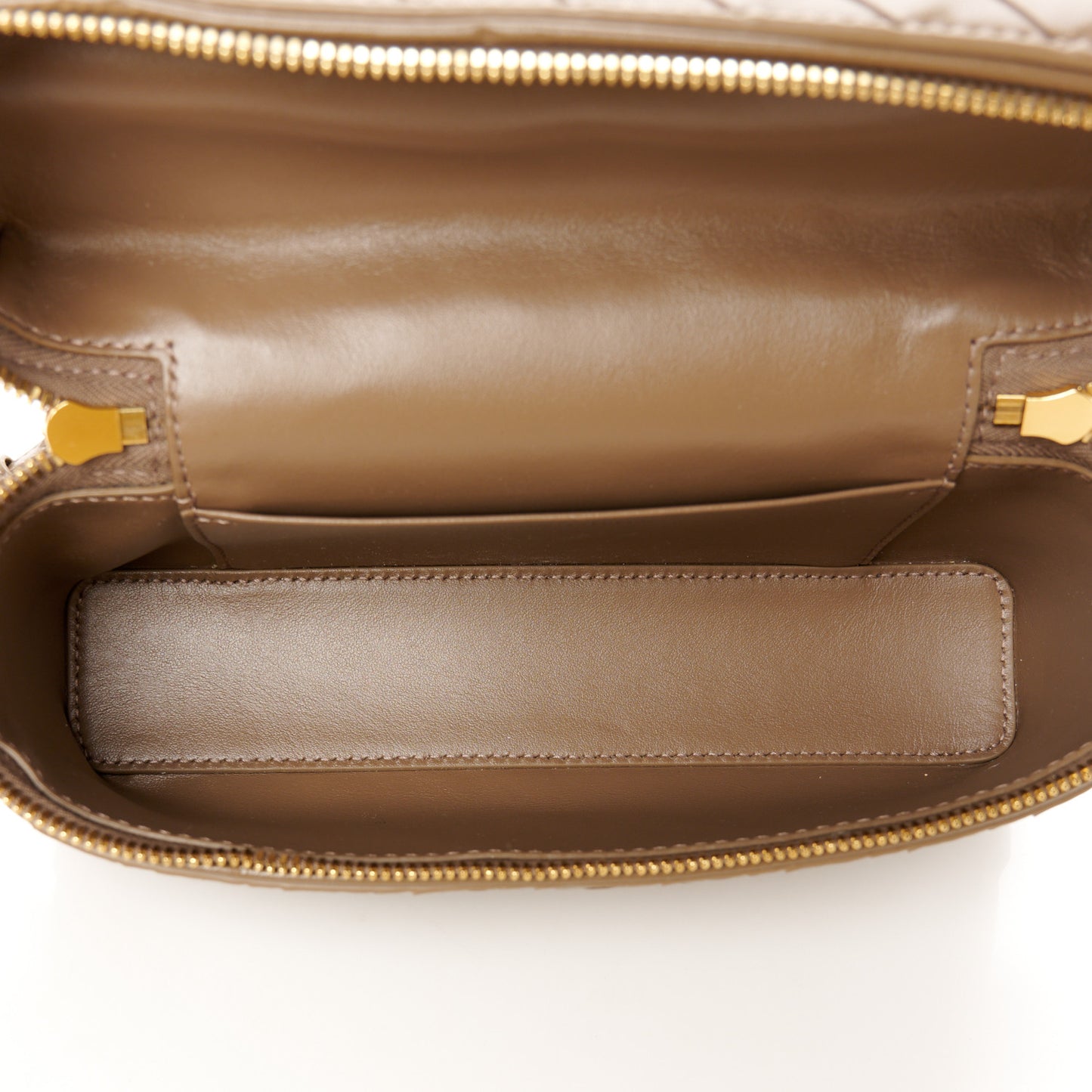 Nappa Intrecciato Bang Bang Vanity Case Pinecone