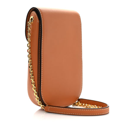 MCM Nappa Mode Travia Crossbody Phone Case Cognac 3 of 9