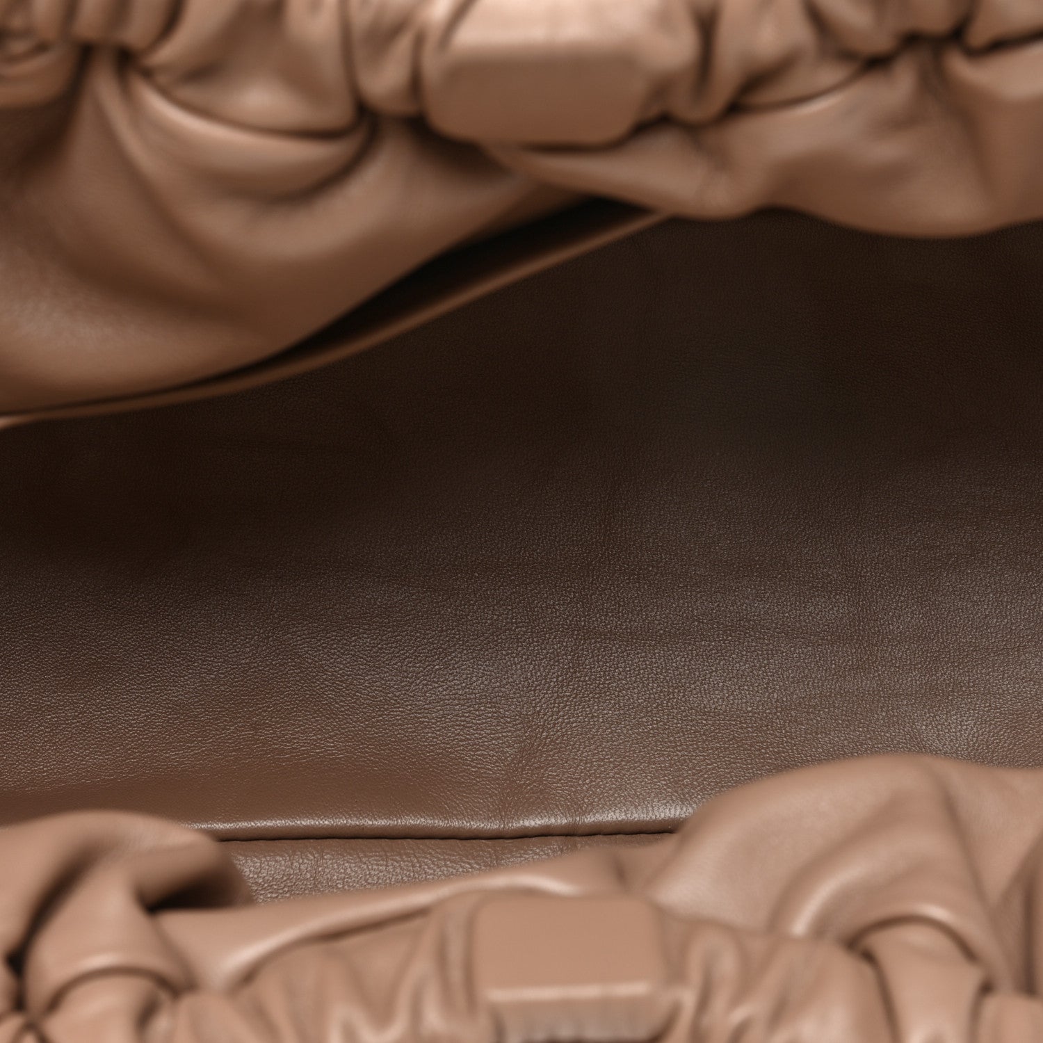 Mansur Gavriel Lambskin Cloud Clutch Biscotto 5 of 9