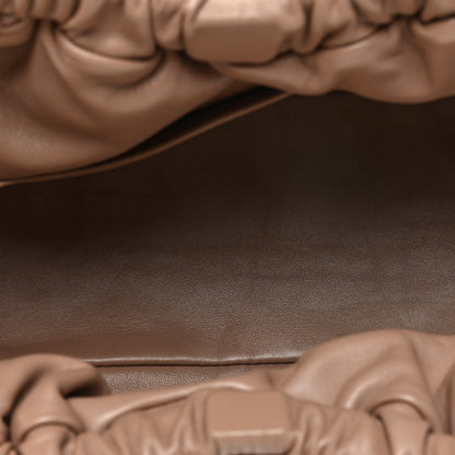 Mansur Gavriel Lambskin Cloud Clutch Biscotto 5 of 9