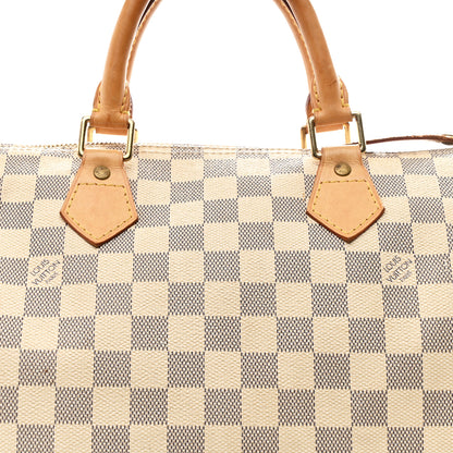 Louis Vuitton Damier Azur Speedy 30 8 of 11