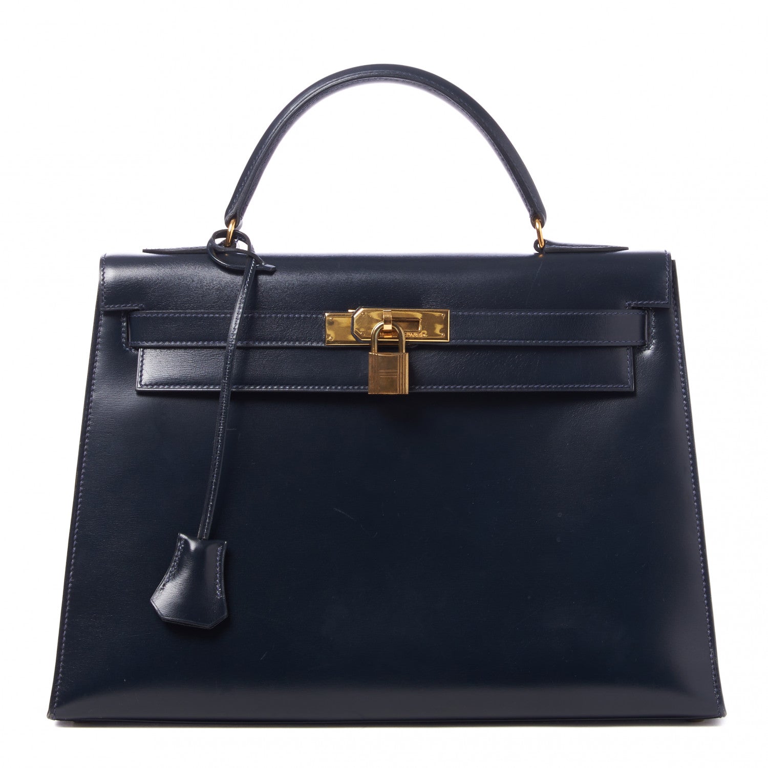Hermes Box Kelly Sellier 32 Indigo 1 of 33
