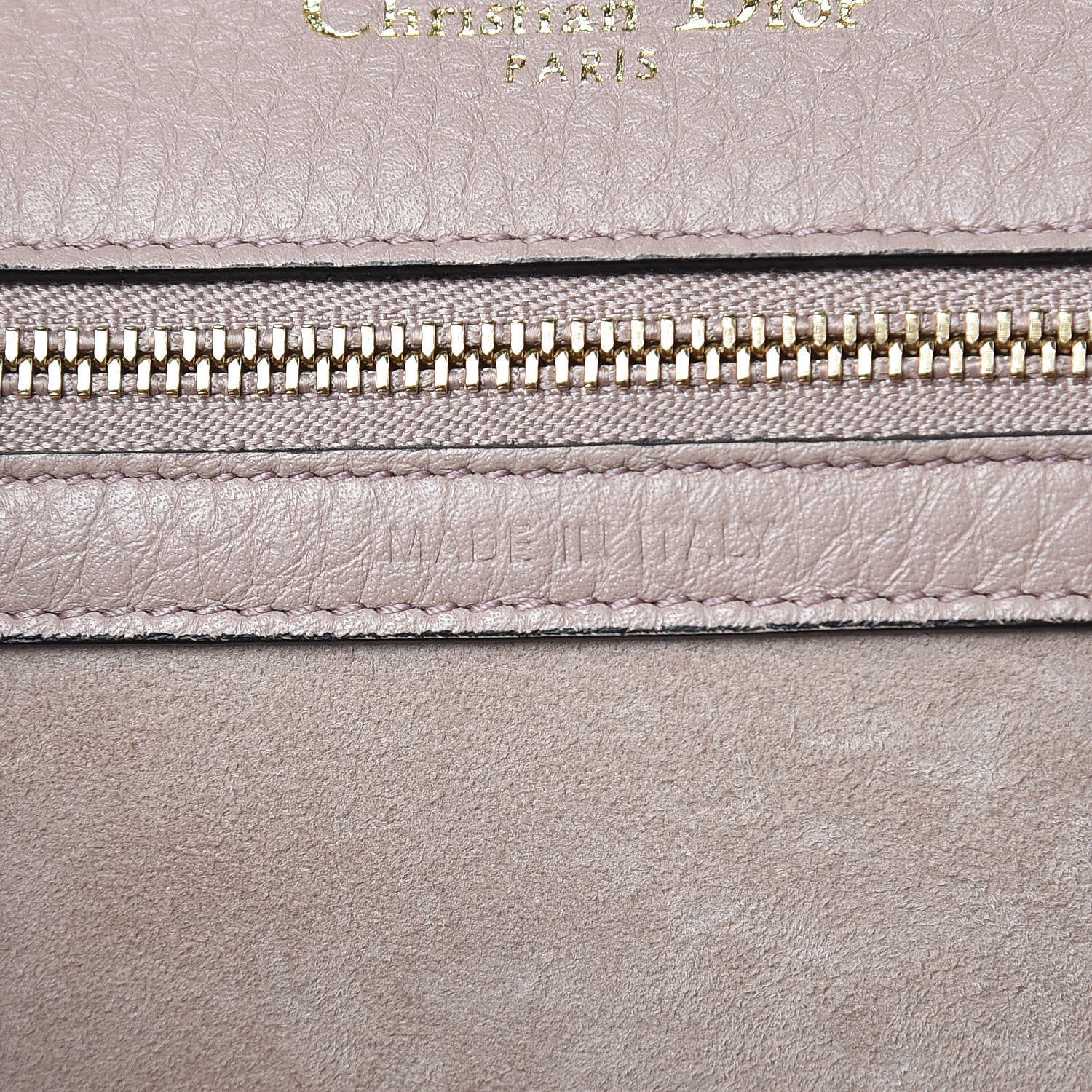 Christian Dior Grained Calfskin Medium Diorama Flap Bag Nude 8 of 14