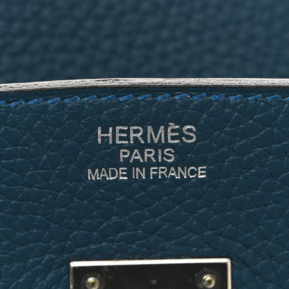 Hermes Togo Birkin 35 Cobalt 6 of 13
