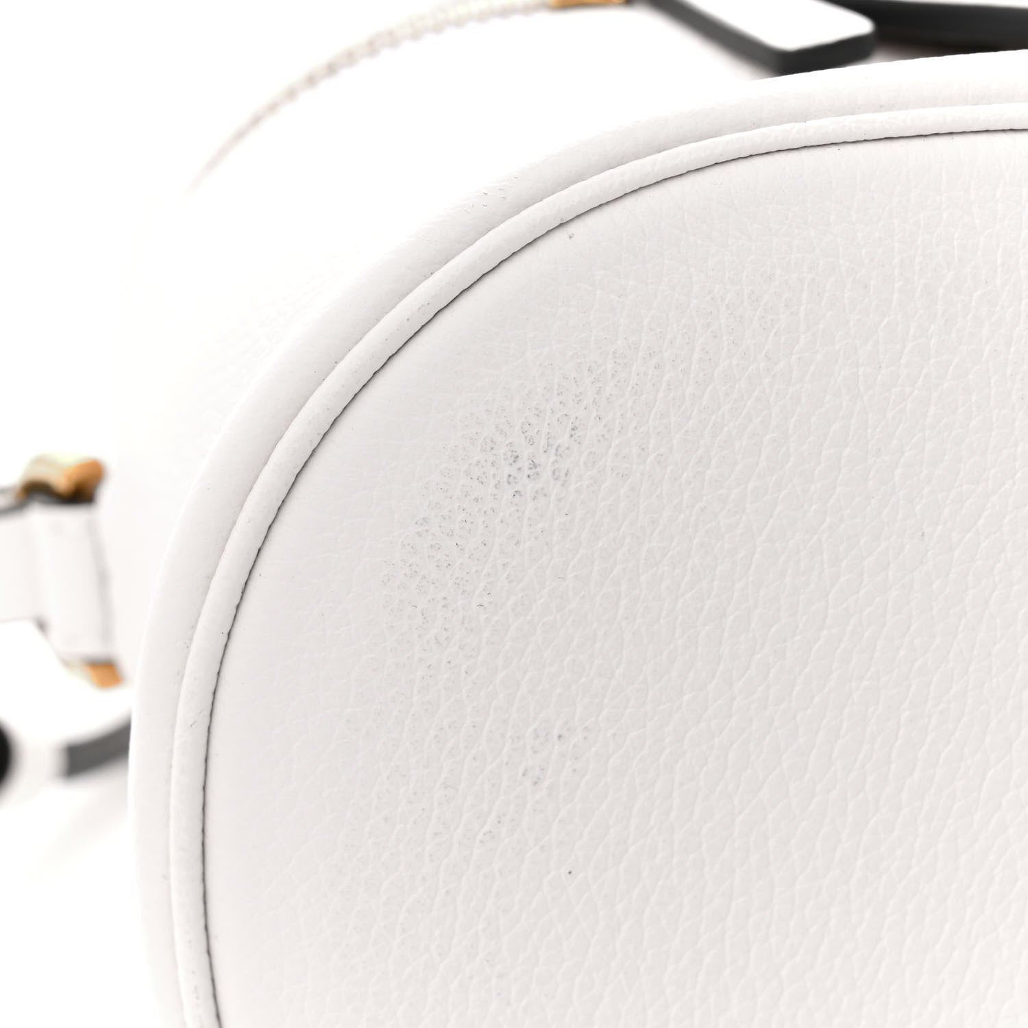Versace Grained Calfskin Medusa Vanity Case Optical White 12 of 13