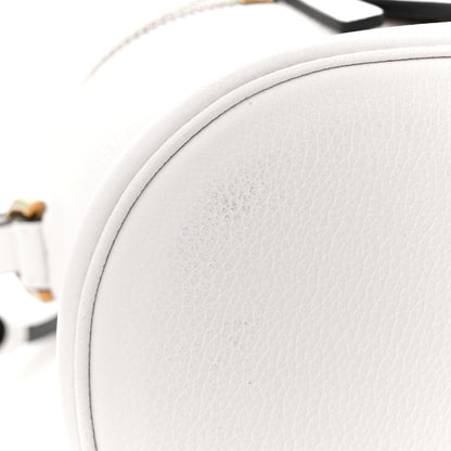 Versace Grained Calfskin Medusa Vanity Case Optical White 12 of 13