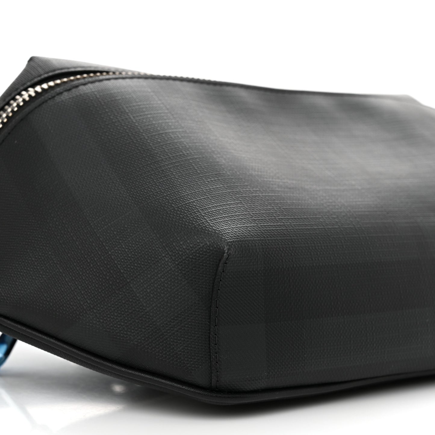 Charcoal Check Calfskin Sonny Bum Bag Charcoal