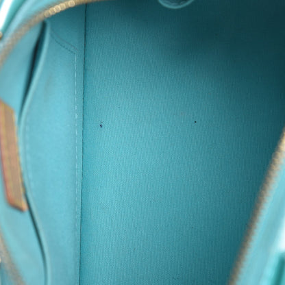 Louis Vuitton Vernis Alma BB Blue Lagon 8 of 24