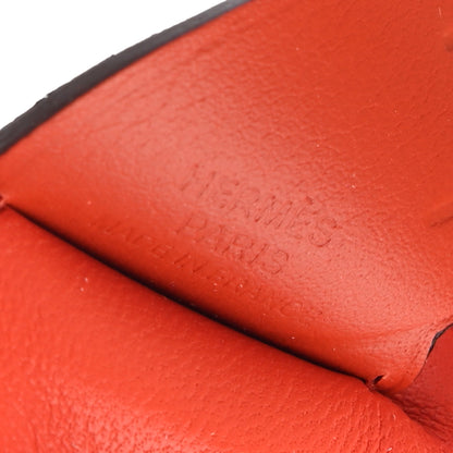 Hermes Milo Lambskin Grigri Rodeo Pegase Horse Bag Charm PM Orange Poppy Craie Terre Battue 3 of 4