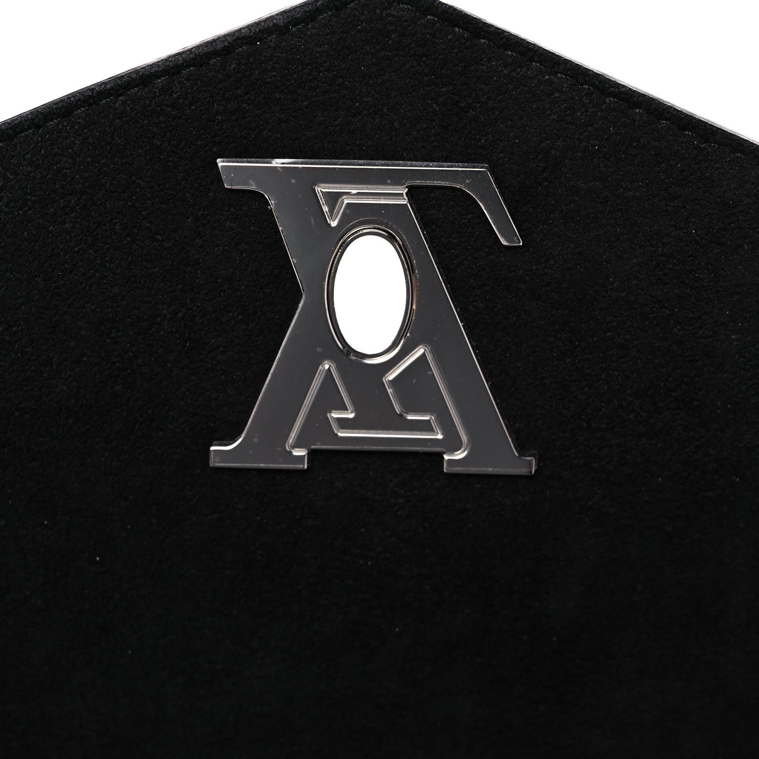Louis Vuitton Soft Calfskin My Lockme Top Handle Vanille Black 9 of 13