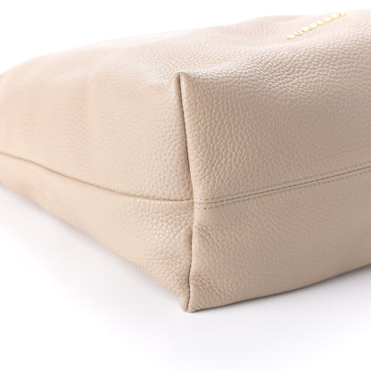 Burberry Grainy Calfskin Medium Cale Hobo Light Nude 6 of 10